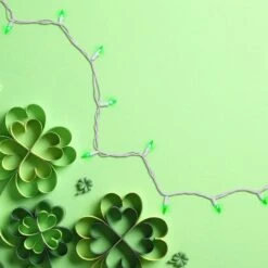 Northlight Set Of 50 Green LED Mini Christmas Lights With White Wire -Northlight Shop northlight christmas string lights 32605414 44 1000