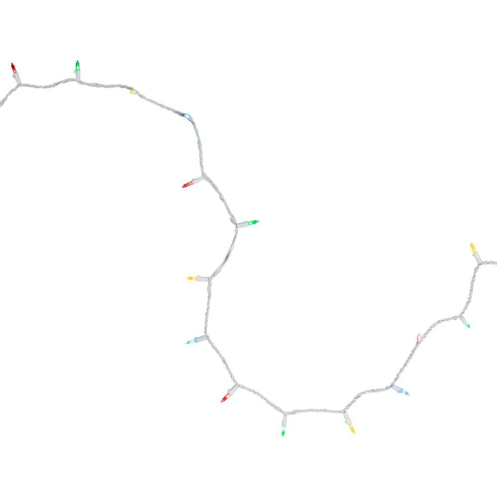 Northlight Set Of 50 Multi-Color LED Mini Christmas Lights With White Wire 4 Northlight Set Of 50 Multi-Color LED Mini Christmas Lights With White Wire - Image 4