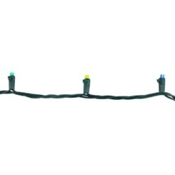 Northlight Set Of 100 Multi Colored LED Wide Angle Christmas Lights - Green Wire -Northlight Shop northlight christmas string lights 32608043 fa 1000