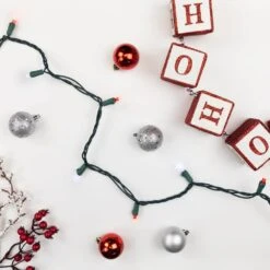 Northlight Set Of 50 Red And White LED Wide Angle Christmas Lights - Green Wire -Northlight Shop northlight christmas string lights 32608205 31 1000