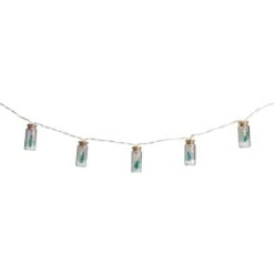 Northlight 3 Ft. B/O Corked Bottle With Tree LED Warm White Christmas Lights - Set Of 10 -Northlight Shop northlight christmas string lights 34318893 4f 1000