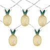 Northlight 3 Ft. B/O LED Warm White Pineapple Christmas Lights (Set Of 10)