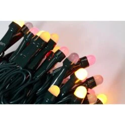 200 Light 8 Mm Mini Globe Multi Color LED Lights With Wireless Smart Control -Northlight Shop novolink christmas string lights sl 200 8 ble mc 44 1000