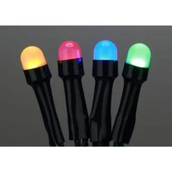 200 Light 8 Mm Mini Globe Multi Color LED Lights With Wireless Smart Control -Northlight Shop novolink christmas string lights sl 200 8 ble mc 4f 1000