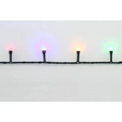 200 Light 8 Mm Mini Globe Multi Color LED Lights With Wireless Smart Control -Northlight Shop novolink christmas string lights sl 200 8 ble mc fa 1000