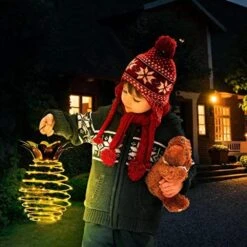 60 LED Yellow Light Color Christmas Pineapple Hanging Lights (2-Pack) -Northlight Shop sowaz christmas novelty lights ssl067wx2 44 1000