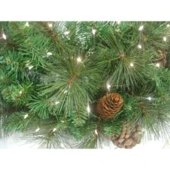 9 Ft. 36-Light Battery Operated LED White Ultra Thin Wire (Bundle Of 2) -Northlight Shop starlite creations christmas string lights ba03 w036 a1b c3 1000