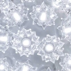 5 In. Indoor/Outdoor Lighted Ball Hanging Decor - White -Northlight Shop sunnydaze christmas novelty lights kwr 831 c3 1000