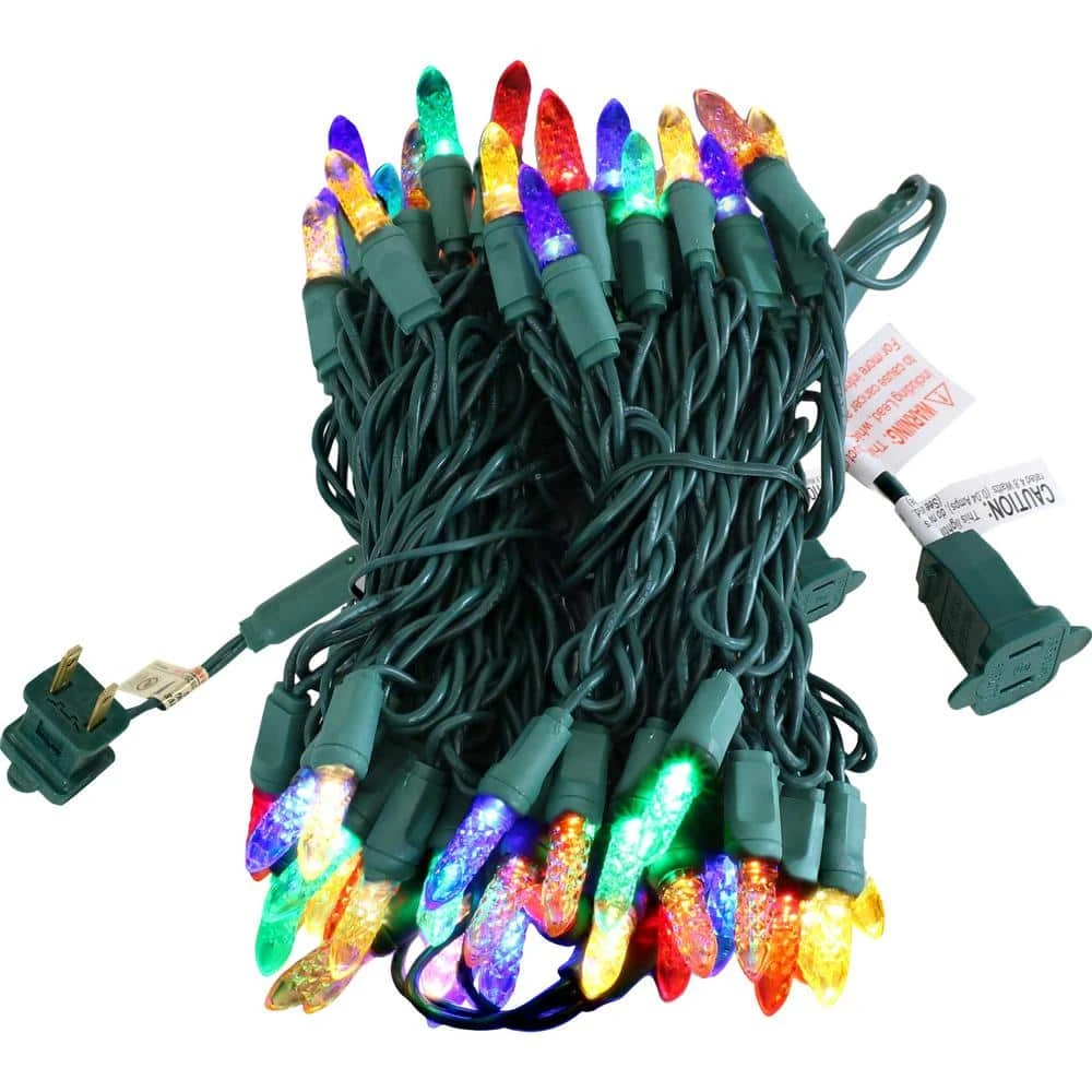 21 Ft. 70-Count Holiday Decor Multi M6 Faceted LED String Lights 6 21 Ft. 70-Count Holiday Decor Multi M6 Faceted LED String Lights - Image 6