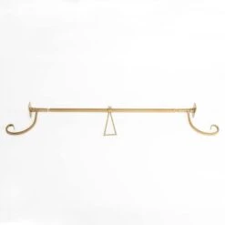 Garland Hanger - Slim Single Door (Gold) -Northlight Shop village lighting company christmas light accessories v 20529 gld rs c3 1000