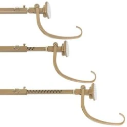 Garland Hanger - Single Door (34-52 In. Doors) (Gold) -Northlight Shop village lighting company christmas light accessories v 20911 gld e1 1000