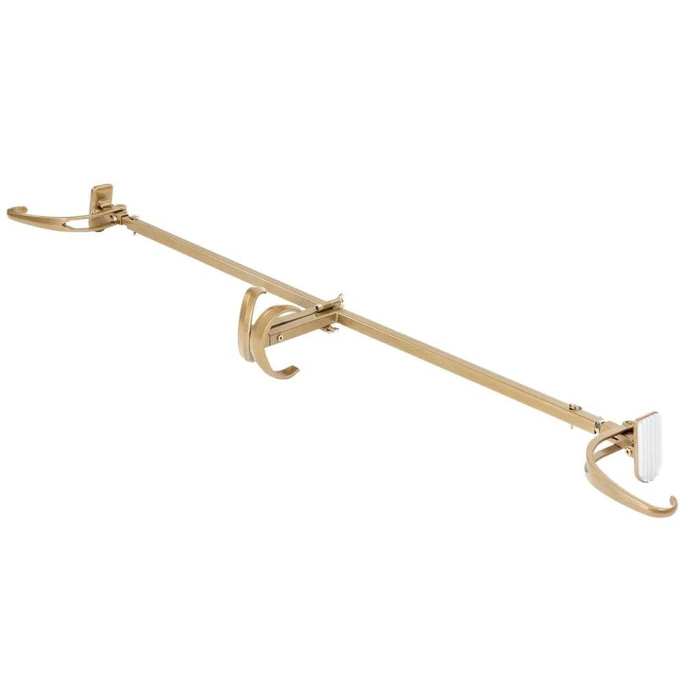 Garland Hanger - Double Door (52-82 In. Doors) (Gold) 1 Garland Hanger - Double Door (52-82 In. Doors) (Gold)