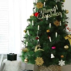 50-Count Flameless LED Candle Clip-On White Lights Christmas String Lights -Northlight Shop vivohome christmas string lights x001ugm1hj 4f 1000