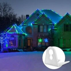 Christmas Light Shingle Tab (100-Pack) 7 Christmas Light Shingle Tab (100-Pack) -Northlight Shop wintergreen lighting christmas light accessories 83966 4f 1000