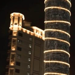 150 Ft. 1800-Light Warm White Christmas LED Rope Light Kit -Northlight Shop wintergreen lighting christmas rope lights 73643 4f 1000