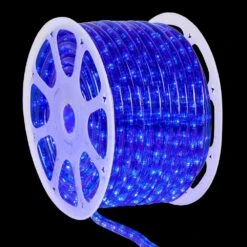 150 Ft. 1800-Light LED Blue Rope Light Kit