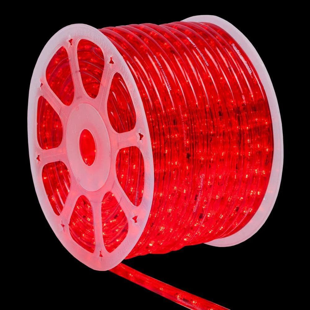 150 Ft. LED Red Rope Light Kit 1 150 Ft. LED Red Rope Light Kit