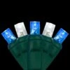 24 Ft. 70-Light Blue And Cool White 5 Mm LED Mini Light Set