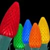 OptiCore 24 Ft. 25-Light Multicolor LED Faceted C9 String Light Set